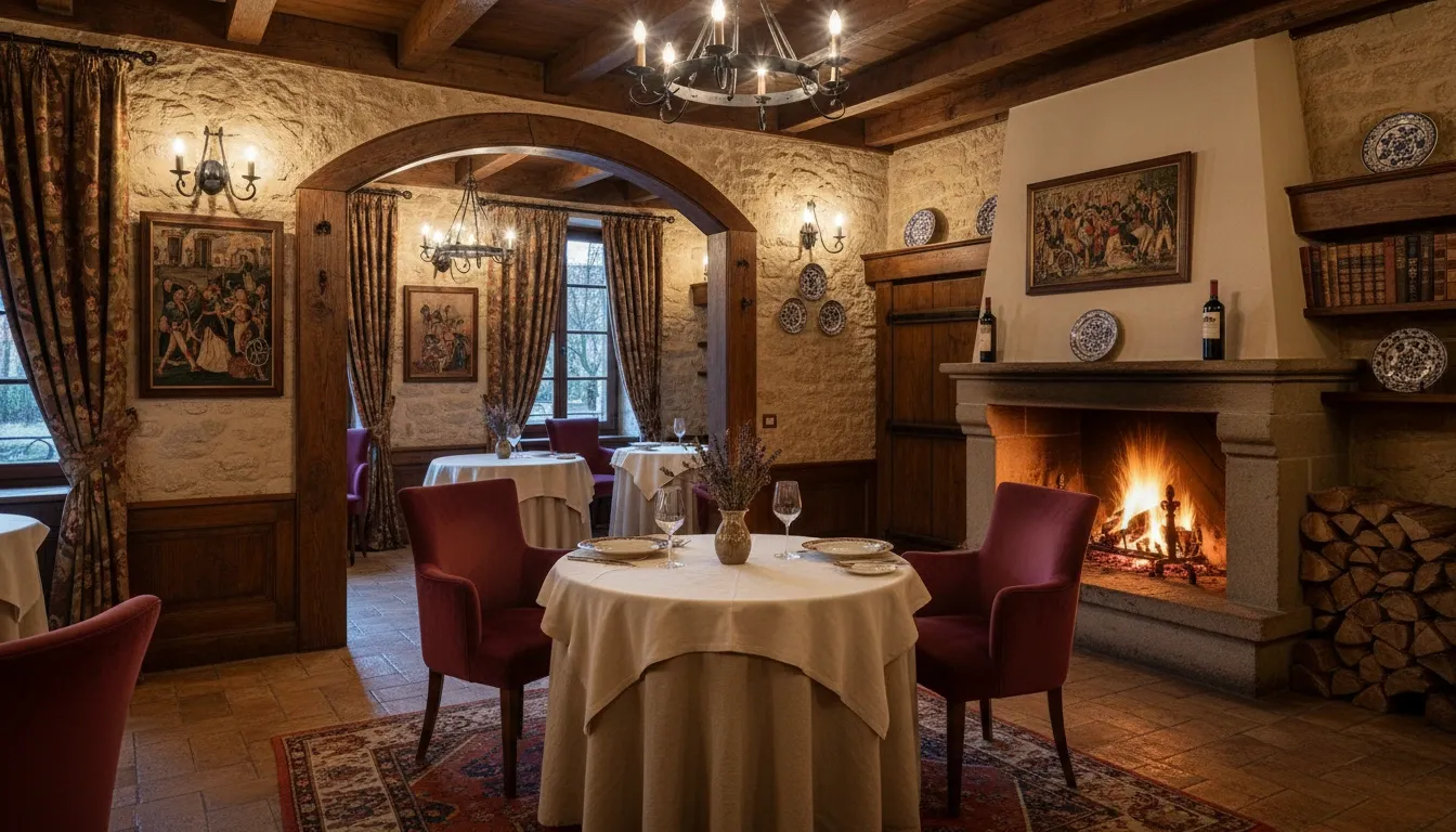 European restaurant dining scene