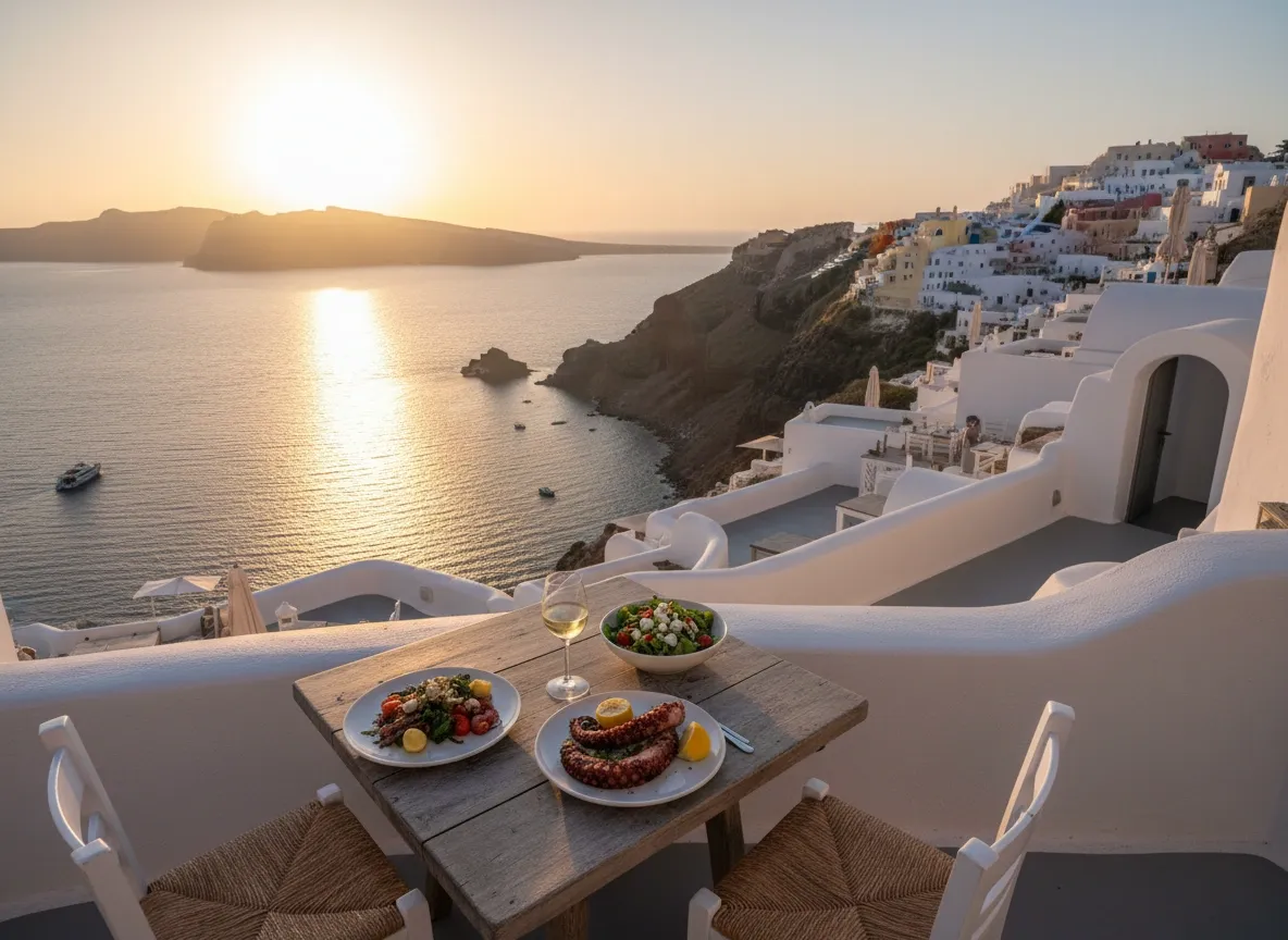 Selene, Santorini
